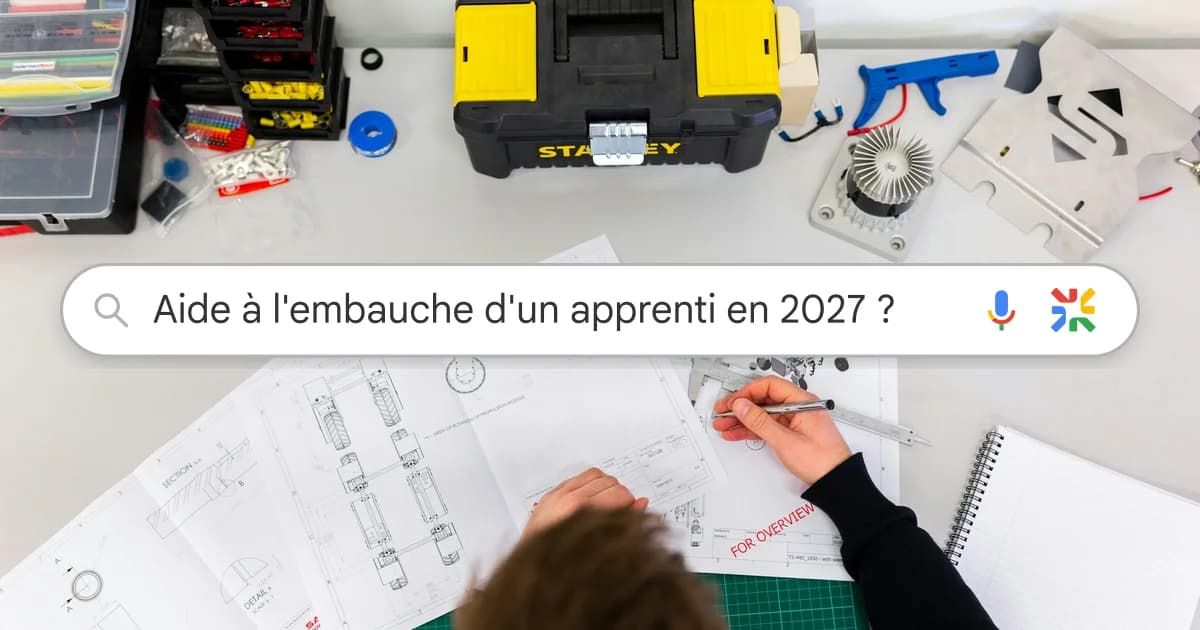 Aide à l'embauche d'un apprenti 2027 : montants et conditions